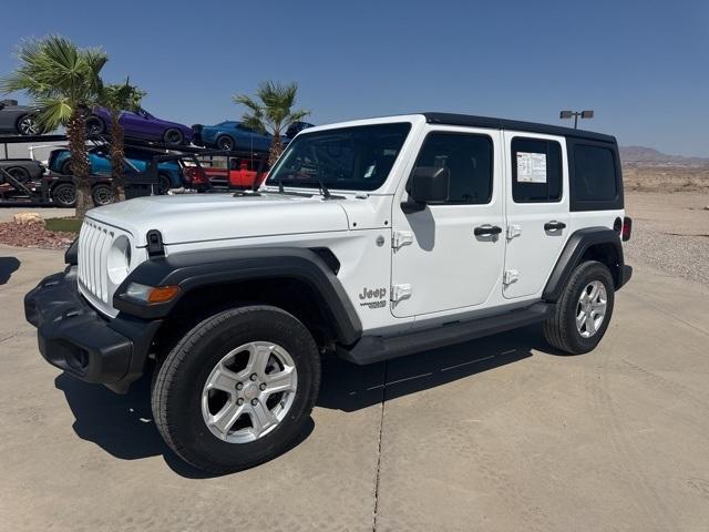 used 2020 Jeep Wrangler Unlimited car, priced at $27,484