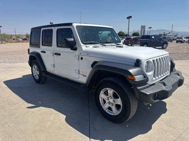 used 2020 Jeep Wrangler Unlimited car, priced at $27,484