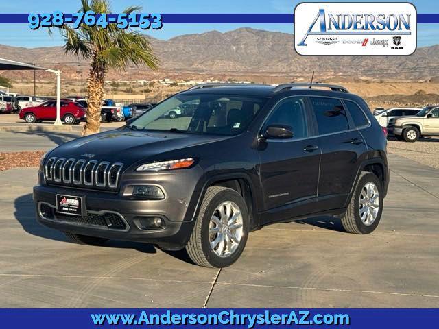 used 2017 Jeep Cherokee car, priced at $15,369