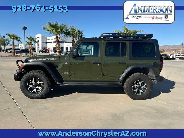 used 2021 Jeep Wrangler Unlimited car, priced at $43,145