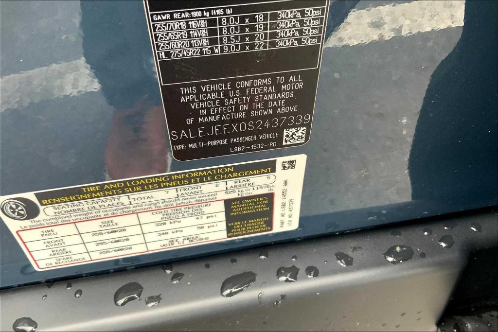 new 2025 Land Rover Defender car, priced at $74,570