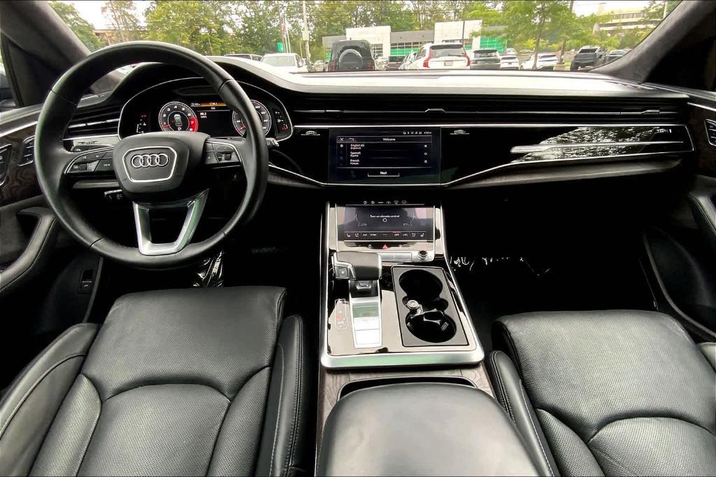 used 2021 Audi Q8 car, priced at $52,000