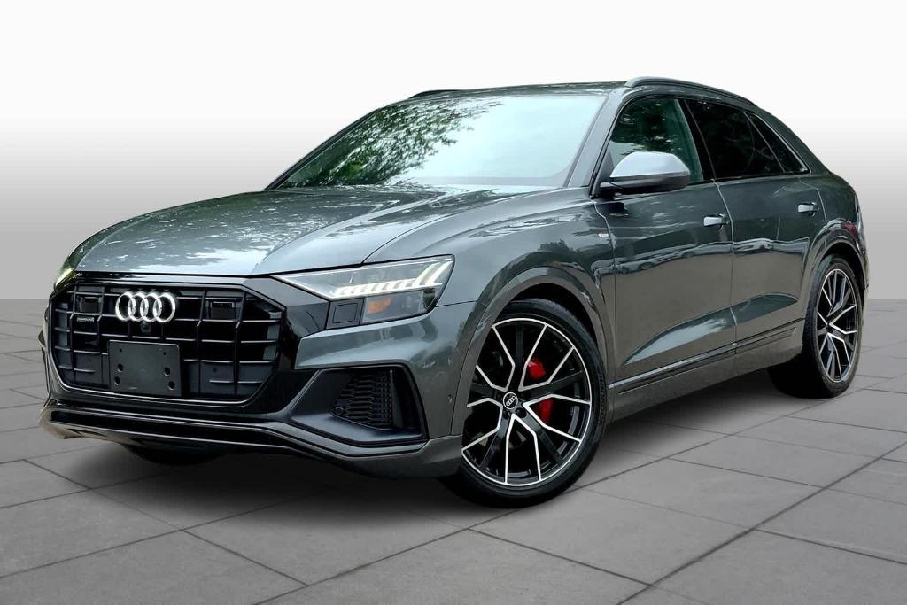 used 2021 Audi Q8 car, priced at $52,000