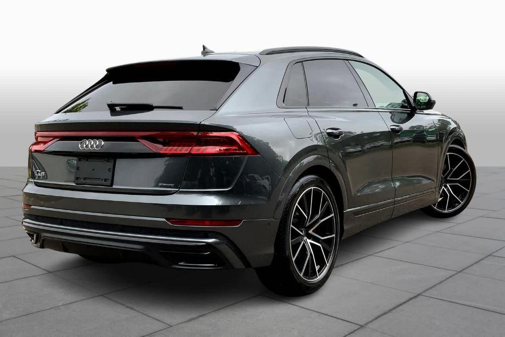 used 2021 Audi Q8 car, priced at $52,000