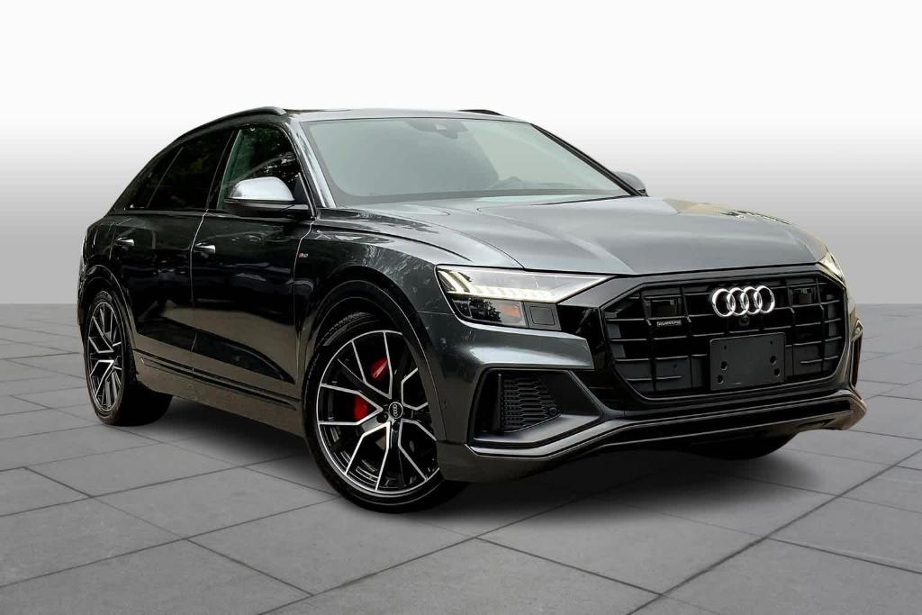 used 2021 Audi Q8 car, priced at $52,000