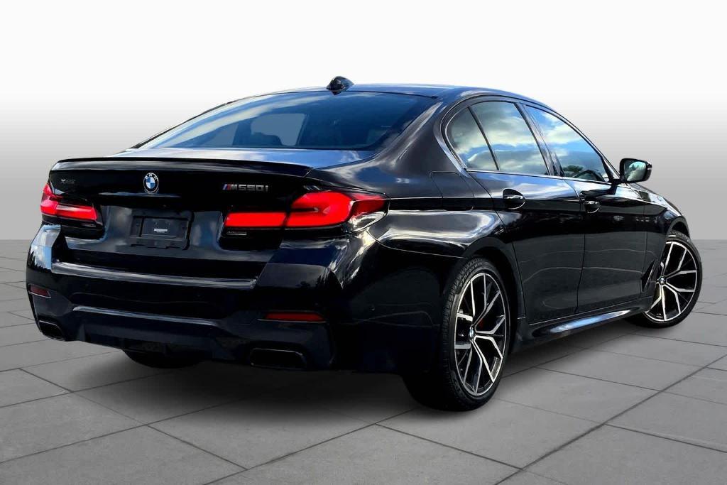 used 2022 BMW M550 car, priced at $47,000