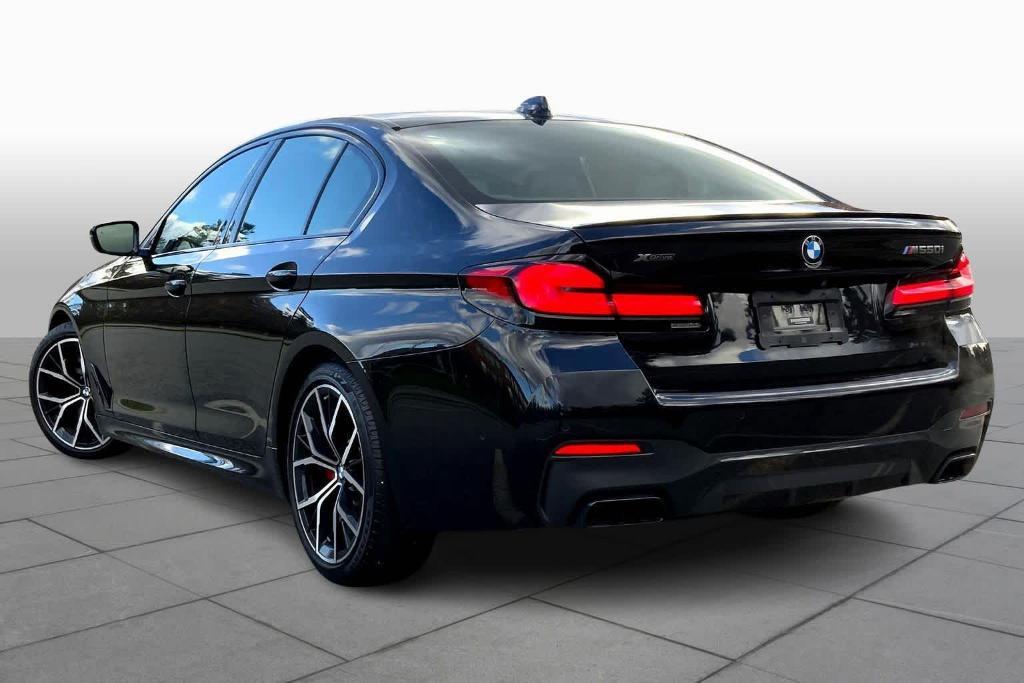 used 2022 BMW M550 car, priced at $47,000