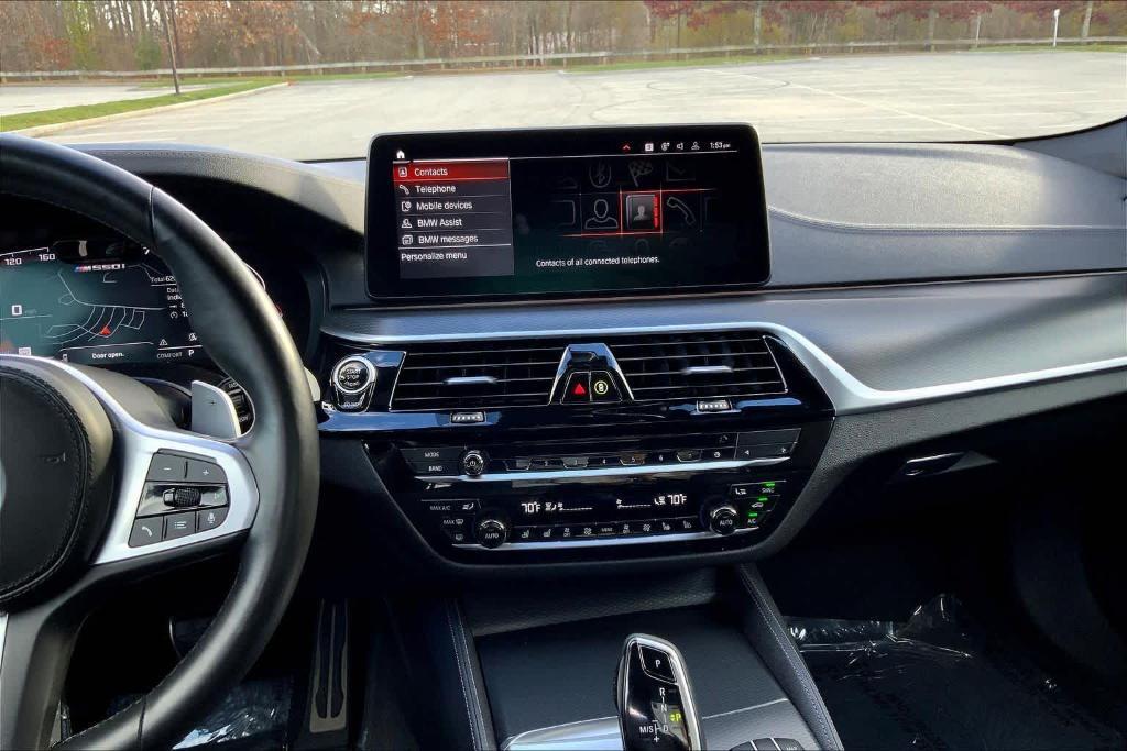 used 2022 BMW M550 car, priced at $47,000