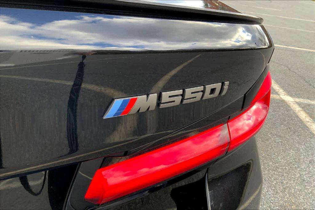 used 2022 BMW M550 car, priced at $47,000