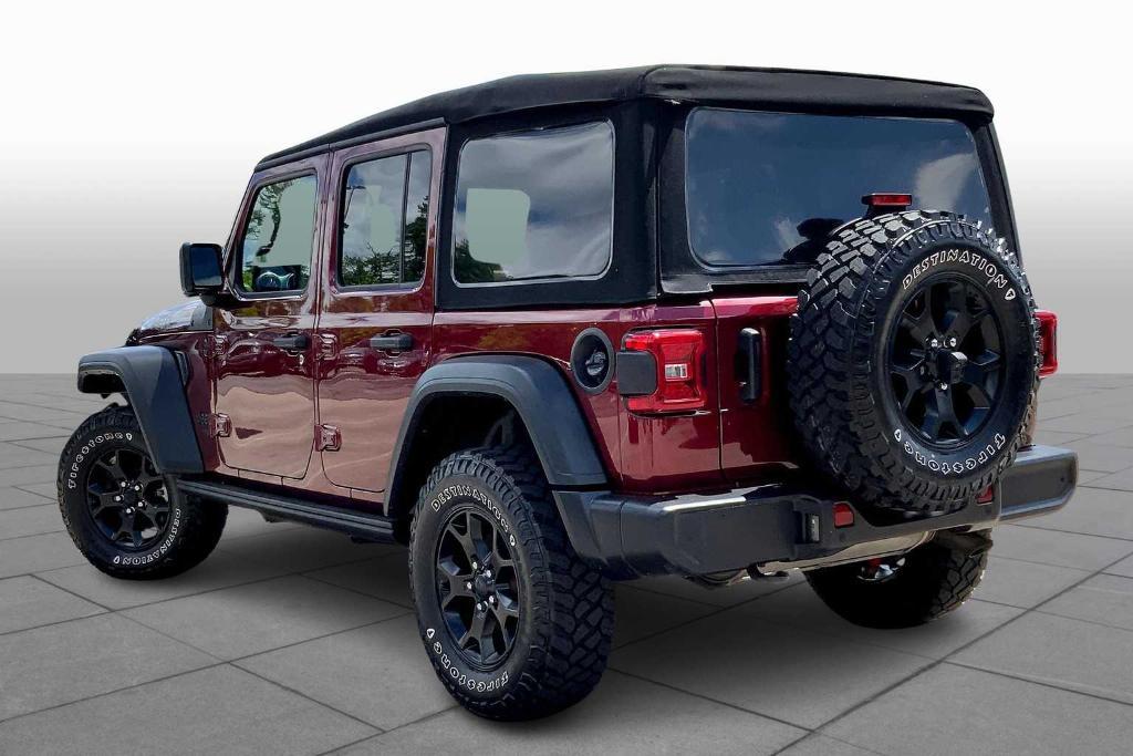 used 2021 Jeep Wrangler Unlimited car, priced at $29,900