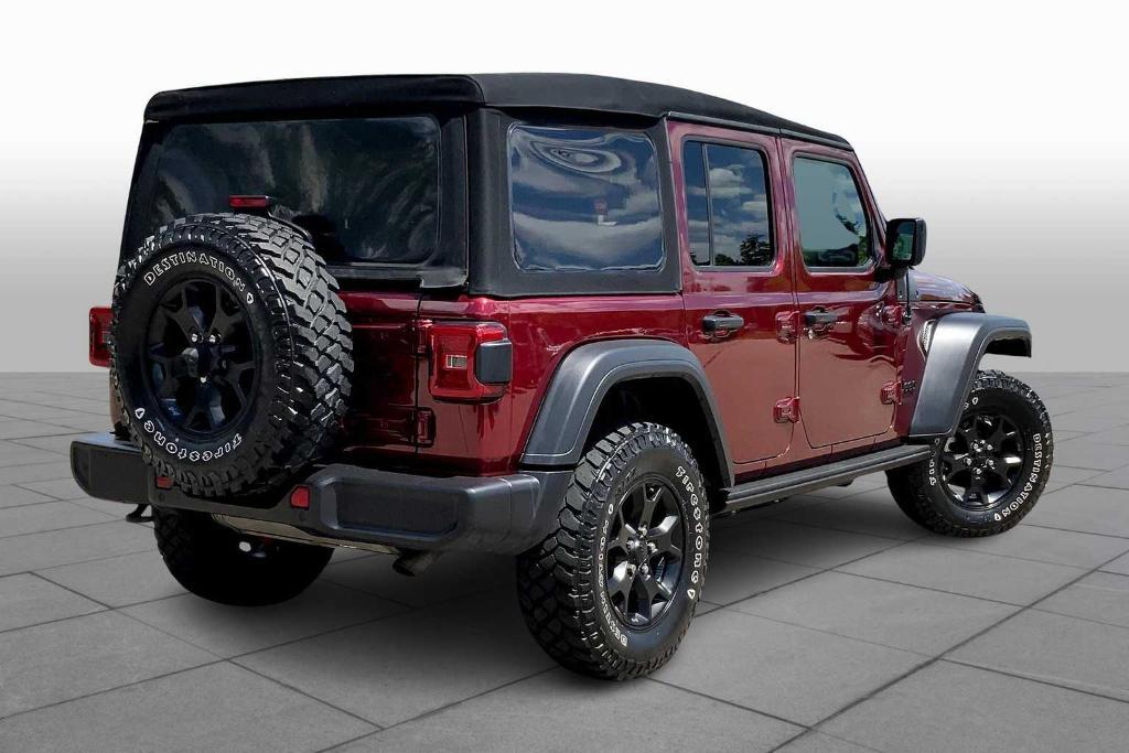 used 2021 Jeep Wrangler Unlimited car, priced at $29,900