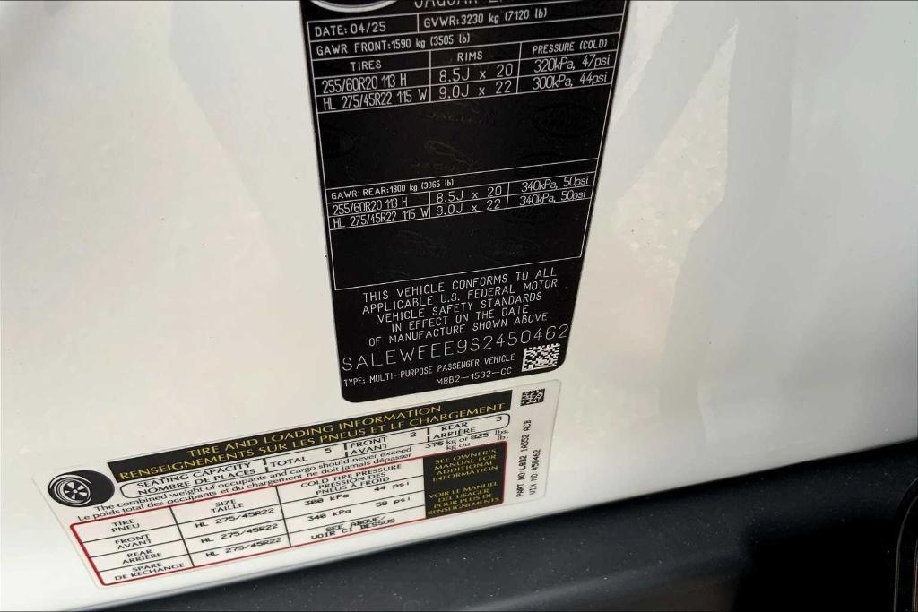 new 2025 Land Rover Defender car, priced at $120,205