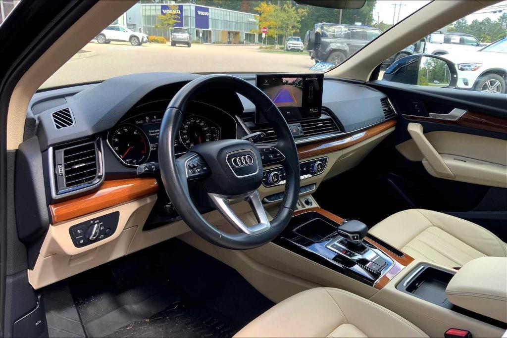 used 2021 Audi Q5 car, priced at $21,500