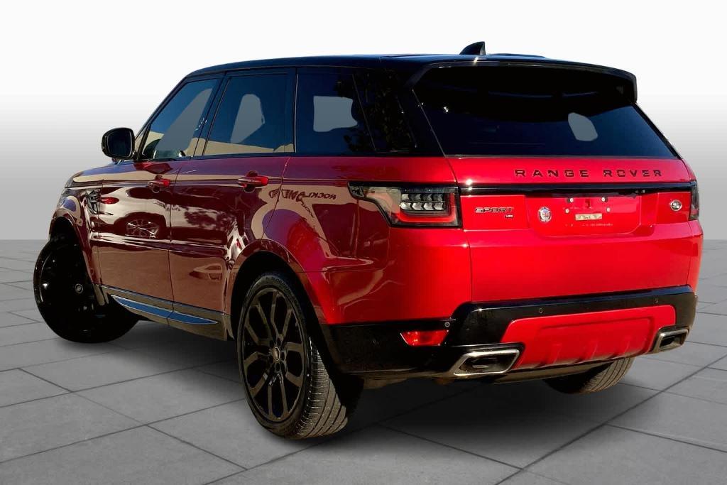 used 2021 Land Rover Range Rover Sport car, priced at $47,500