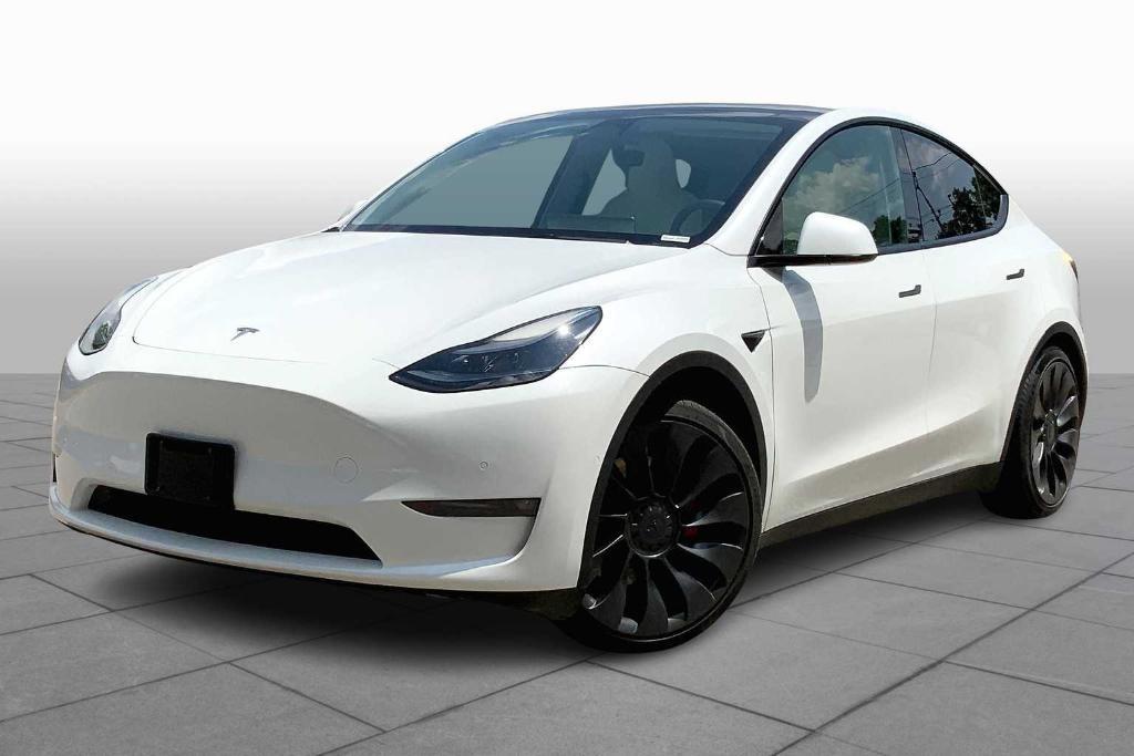 used 2022 Tesla Model Y car, priced at $27,000
