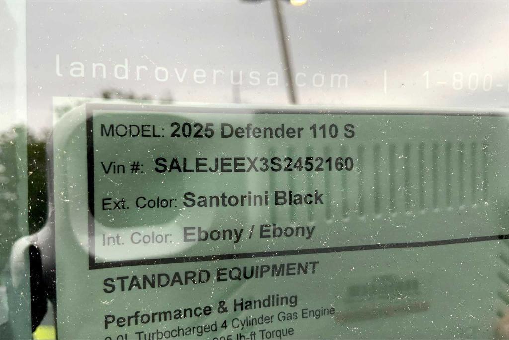 new 2025 Land Rover Defender car, priced at $73,175