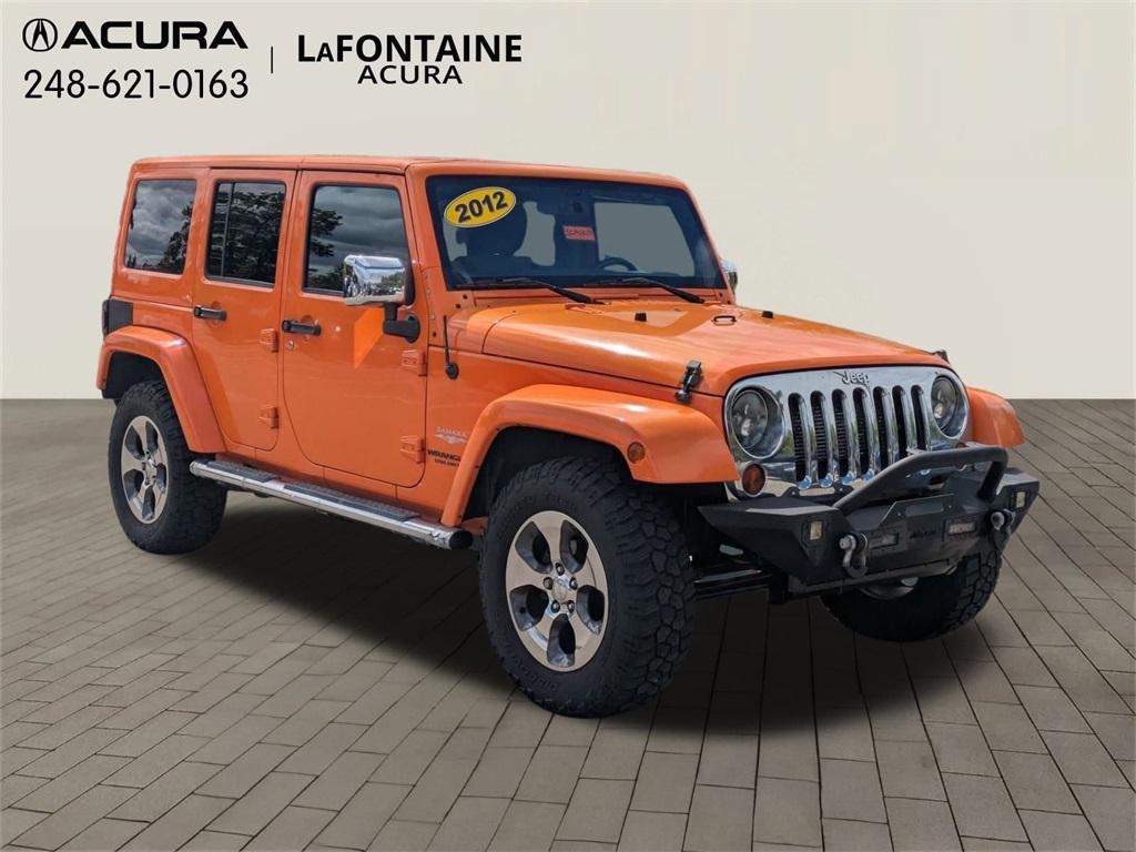 used 2012 Jeep Wrangler Unlimited car, priced at $8,995