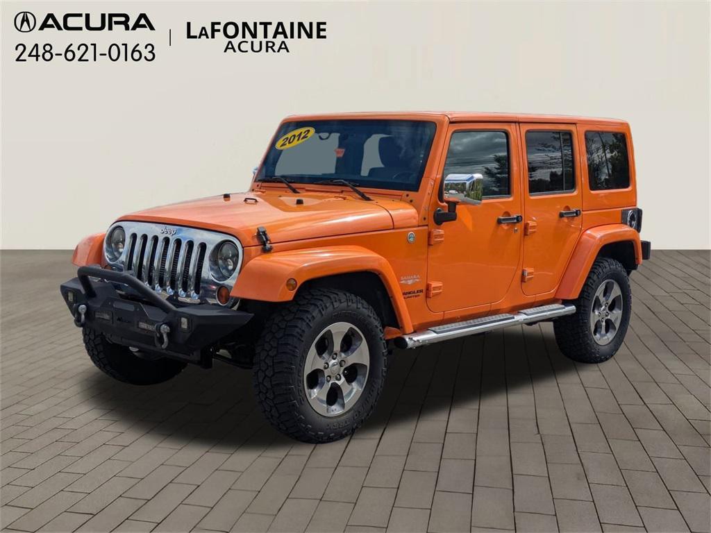 used 2012 Jeep Wrangler Unlimited car, priced at $8,995
