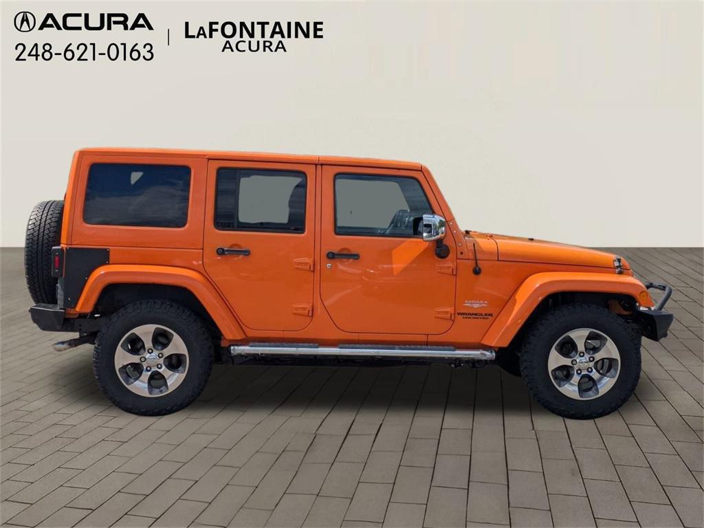 used 2012 Jeep Wrangler Unlimited car, priced at $8,995