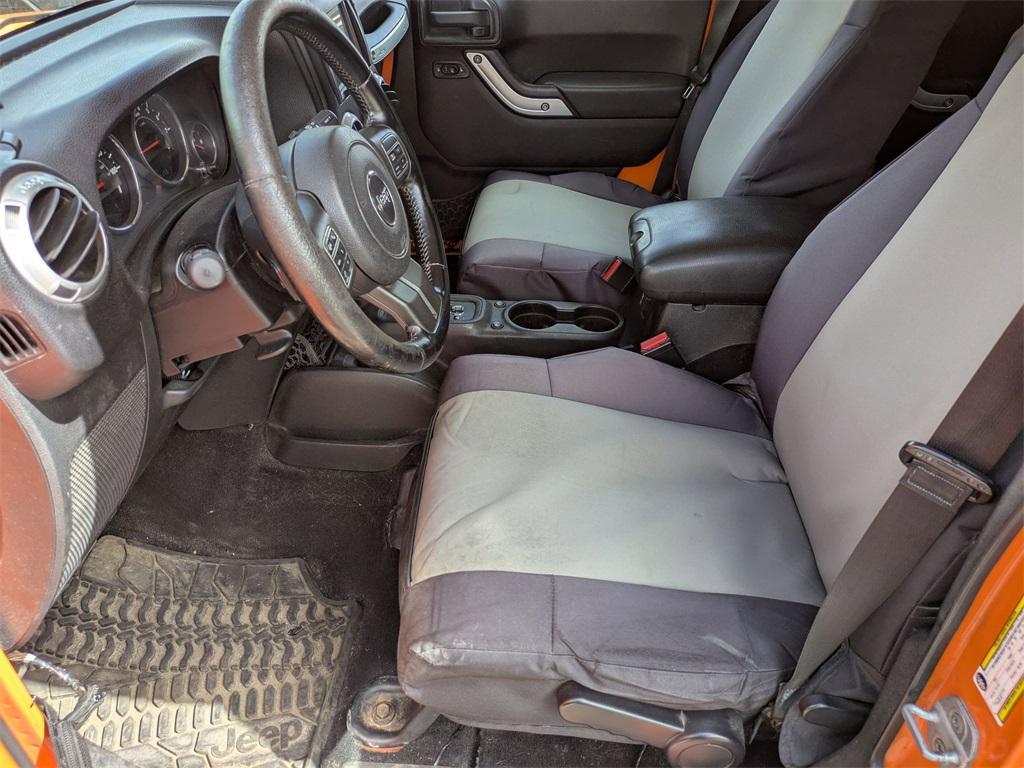 used 2012 Jeep Wrangler Unlimited car, priced at $8,995