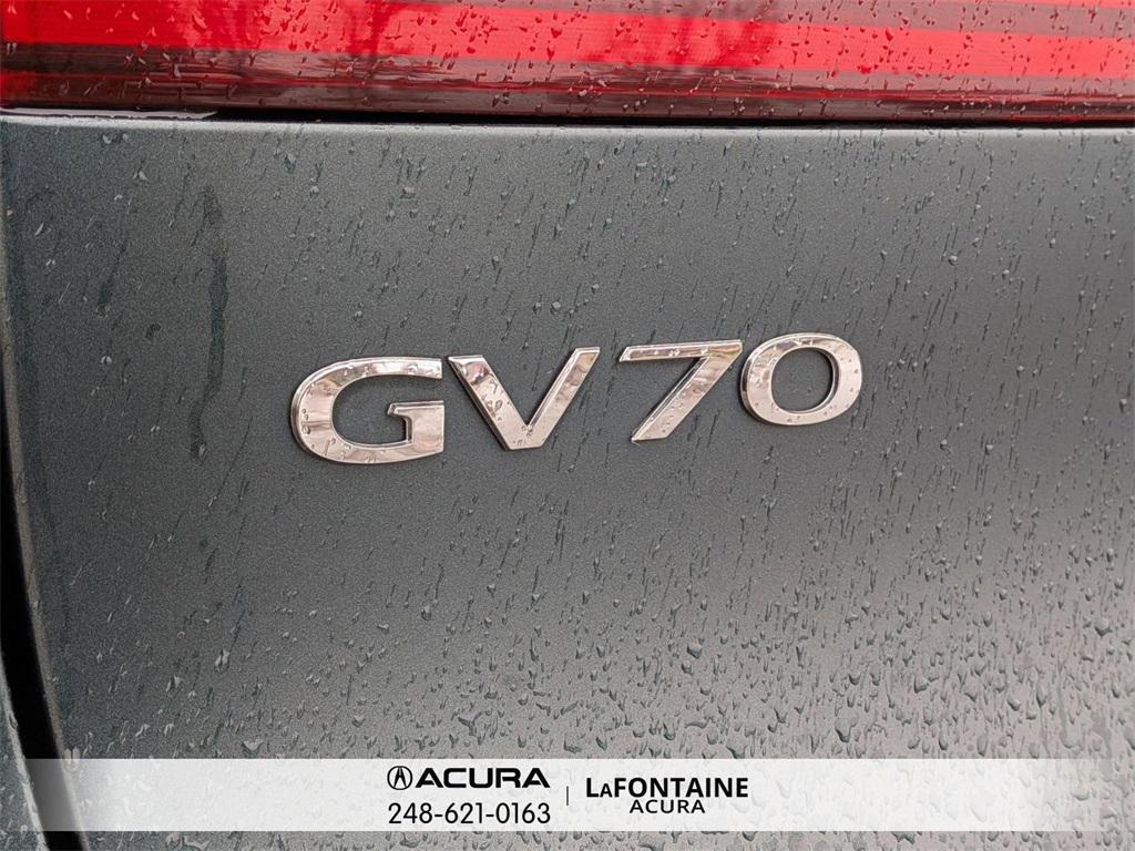 used 2023 Genesis GV70 car, priced at $38,895