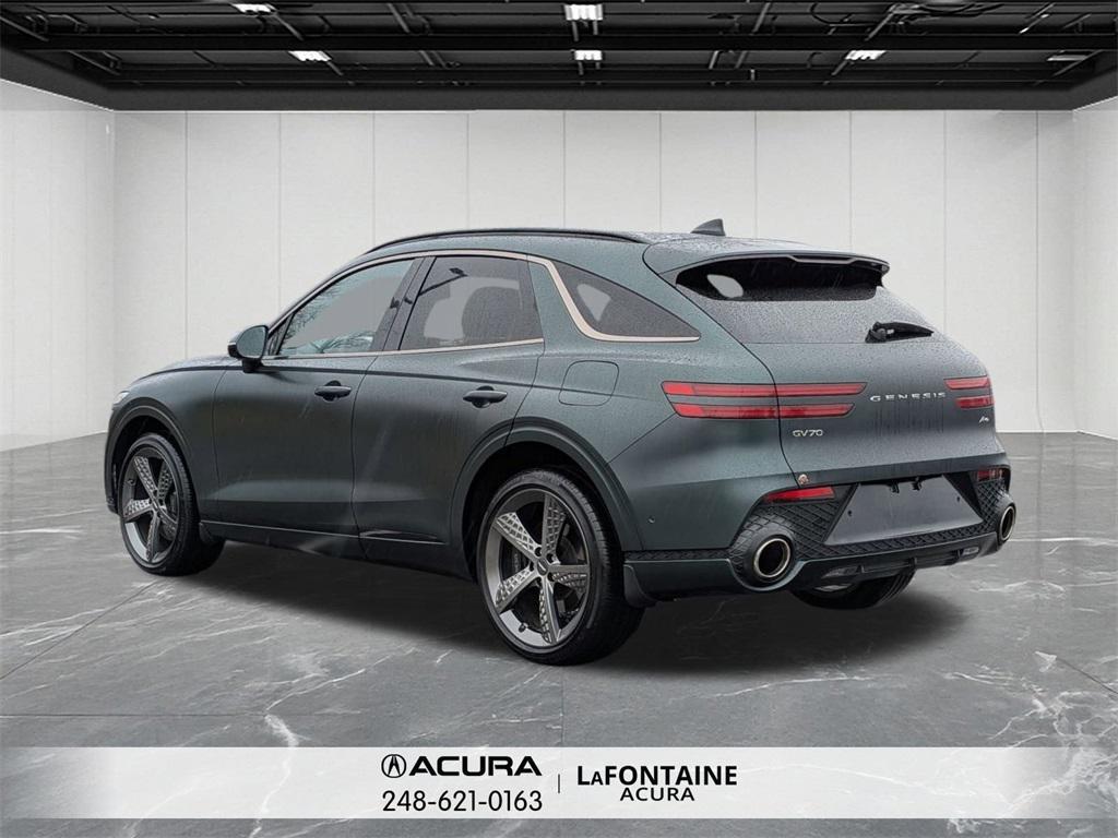 used 2023 Genesis GV70 car, priced at $38,895