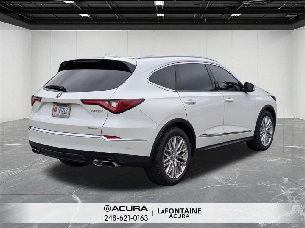 used 2023 Acura MDX car, priced at $37,895