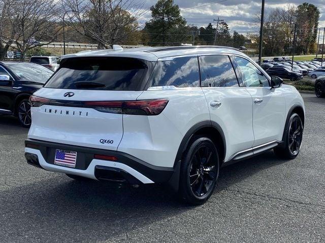 new 2025 INFINITI QX60 car, priced at $61,070