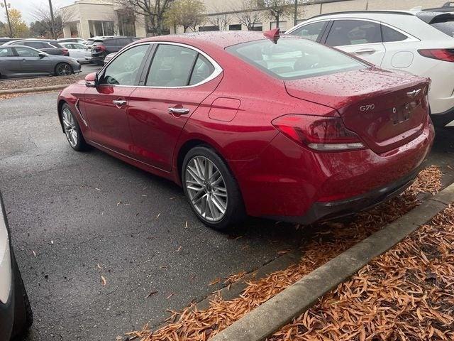 used 2021 Genesis G70 car, priced at $26,900