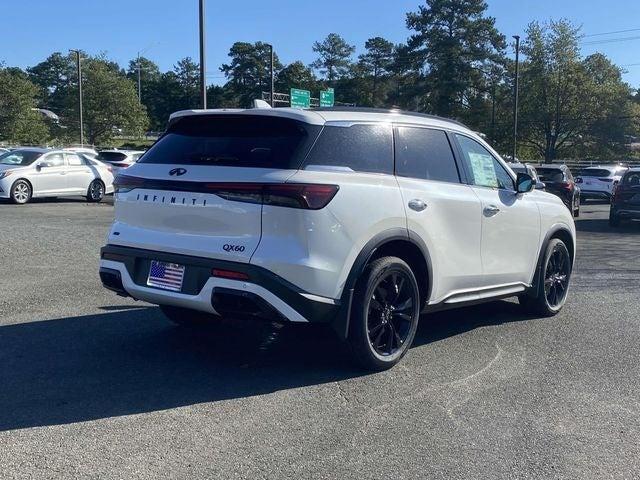 new 2025 INFINITI QX60 car, priced at $62,980