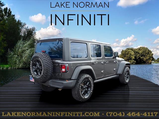 used 2020 Jeep Wrangler Unlimited car, priced at $22,900