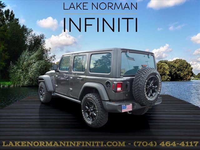 used 2020 Jeep Wrangler Unlimited car, priced at $22,900