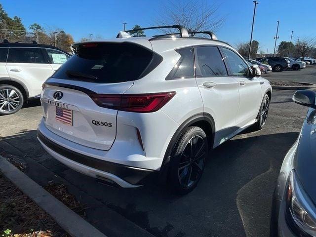 new 2025 INFINITI QX50 car, priced at $54,570