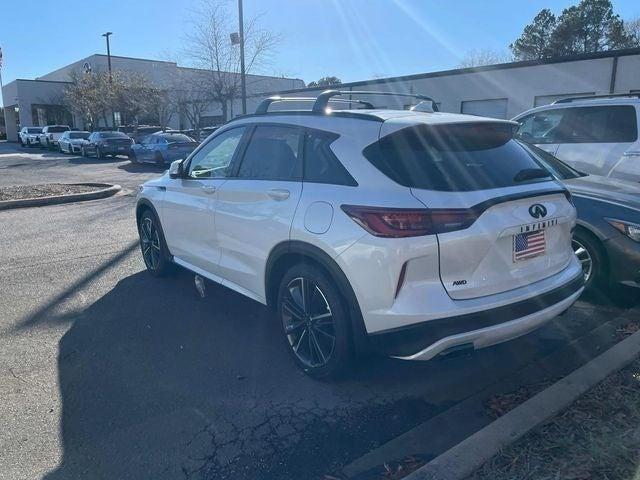 new 2025 INFINITI QX50 car, priced at $54,570