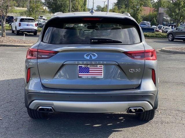 used 2021 INFINITI QX50 car, priced at $22,900