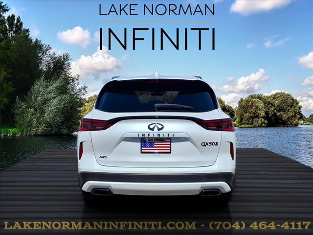 new 2025 INFINITI QX50 car, priced at $54,170
