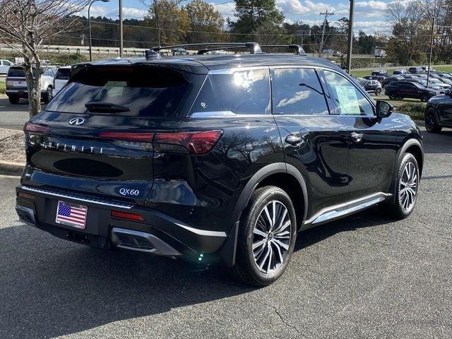 new 2025 INFINITI QX60 car, priced at $69,550