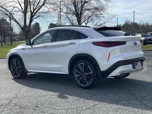 new 2025 INFINITI QX55 car, priced at $52,985