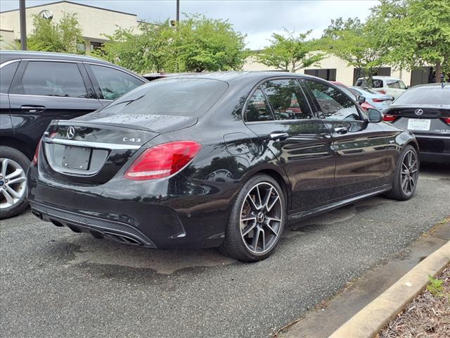 used 2018 Mercedes-Benz AMG C 43 car, priced at $28,900
