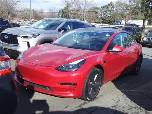 used 2023 Tesla Model 3 car, priced at $28,900