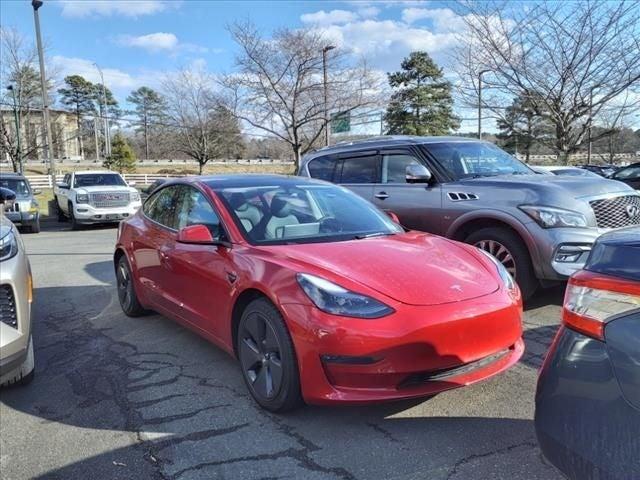 used 2023 Tesla Model 3 car, priced at $28,900