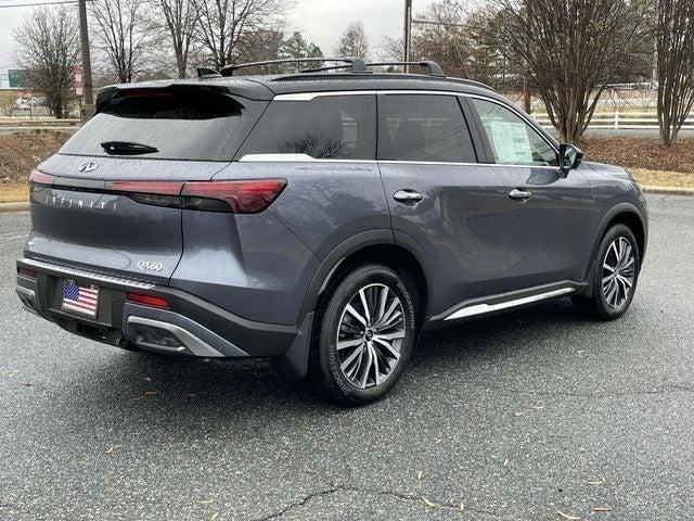 new 2025 INFINITI QX60 car, priced at $69,550