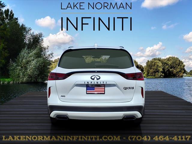 new 2025 INFINITI QX50 car, priced at $54,170