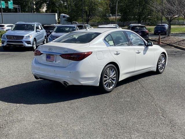 new 2024 INFINITI Q50 car, priced at $45,585