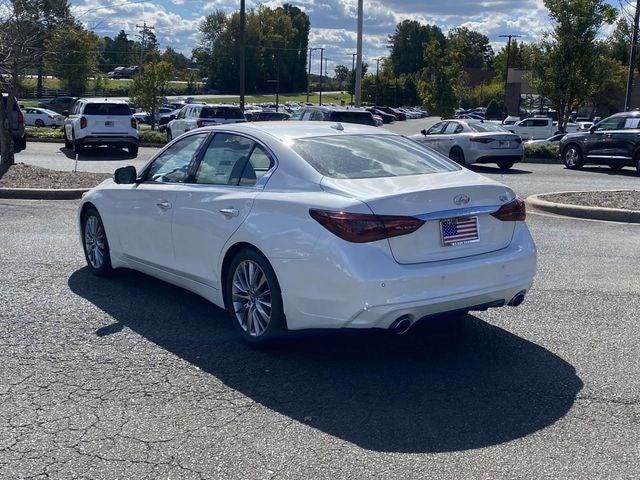 new 2024 INFINITI Q50 car, priced at $45,585