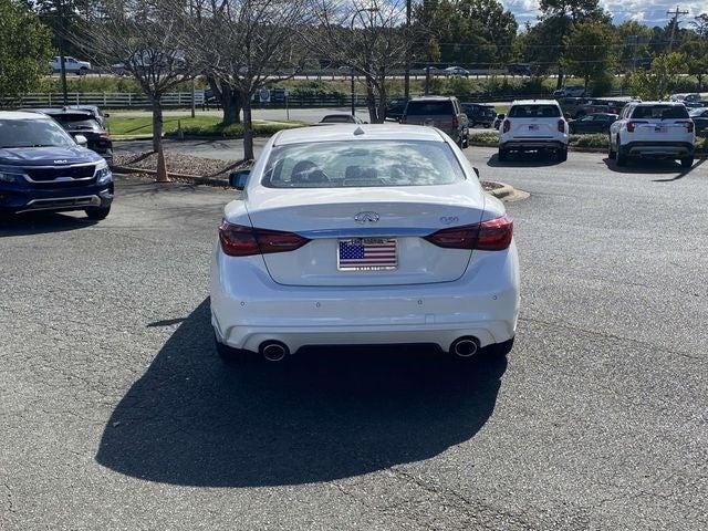 new 2024 INFINITI Q50 car, priced at $45,585