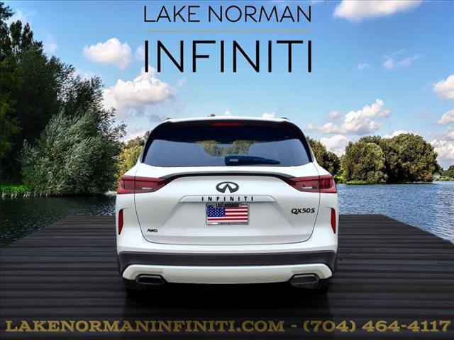 new 2025 INFINITI QX50 car, priced at $54,170