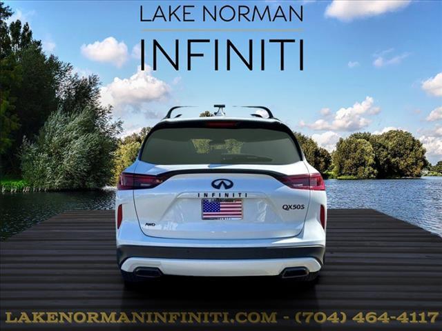 new 2025 INFINITI QX50 car, priced at $54,570