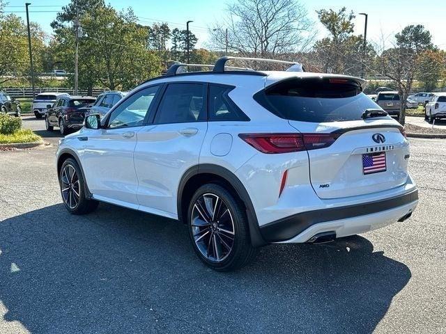 new 2025 INFINITI QX50 car, priced at $54,570