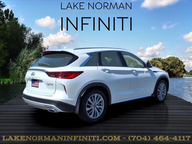 new 2025 INFINITI QX50 car, priced at $49,270